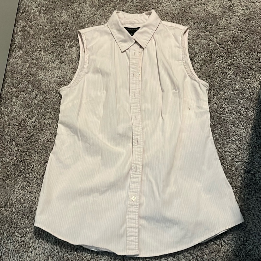 Pink collared shirt